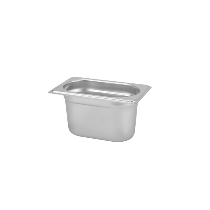 Tava gastronorm inox RAKI GN 1/9 176x108xh100mm 1Lt