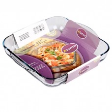 Tava patrata de copt COK 22x22cm sticla termorezistenta