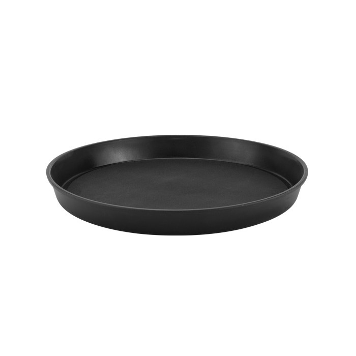 Tava servire rotunda 36xh4 cm,neagra