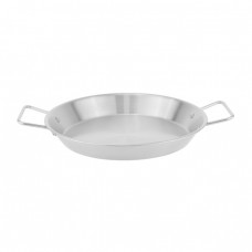 Tigaie din inox de gatit si servit Culinaro 24,5xh3,3cm,iductie,argintiu