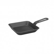 Tigaie grill patrata,fonta Raki 17,5x17,5xh3cm