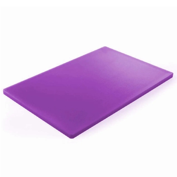 Tocator pentru alimente din polietilena HDPE Raki 40x30xh2cm produse ne-alergene
