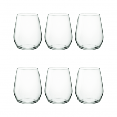 Set 6 pahare bauturi racoritoare BORMIOLI ROCCO ELECTRA 380ml