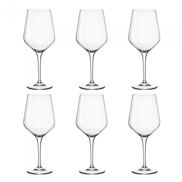 Set 6 pahare pentru vin BORMIOLI ROCCO ELECTRA 550ml