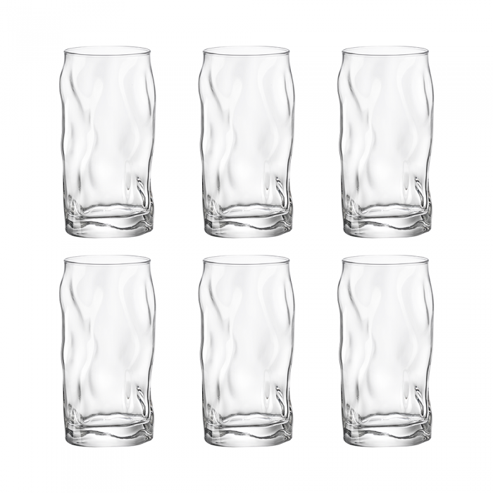 Set 6 pahare Long Drinks BORMIOLI ROCCO SORGENTE 450ml