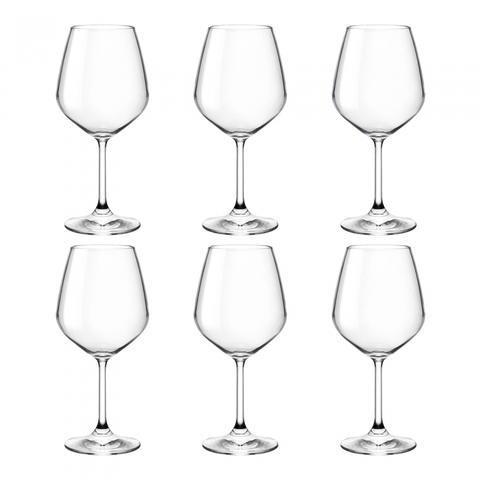 Set 6 pahare vin rosu BORMIOLI ROCCO RESTAURANT 530ml