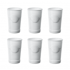 Set 6 pahare apa BORMIOLI ROCCO OFFICINA 325ml albe