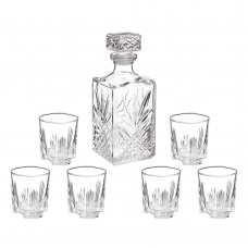 Set carafa cu 6 pahare whisky BORMIOLI ROCCO SELECTA