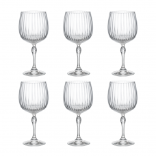 Set 6 pahare cocktail BORMIOLI ROCCO AMERICA GINTONIC 745ml