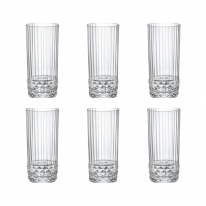 Set 6 pahare cocktail BORMIOLI ROCCO AMERICA COOLER 490ml