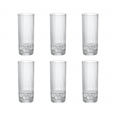Set 6 pahare cocktail BORMIOLI ROCCO AMERICA LONG DRINK 400ml