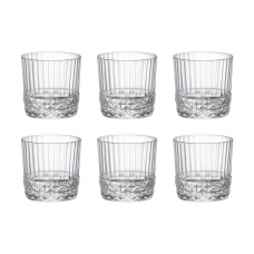 Set 6 pahare cocktail BORMIOLI ROCCO AMERICA ROCKS 300ml