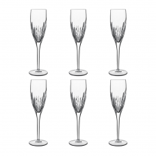 Set 6 pahare sampanie LUIGI BORMIOLI INCANTO FLUTE 200ml D7xH23cm