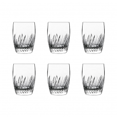 Set 6 pahare whisky LUIGI BORMIOLI INCANTO 345ml D8,1xH10,9cm