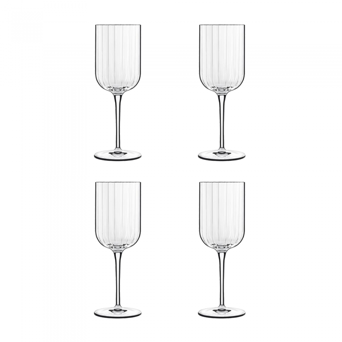 Set 4 pahare vin alb LUIGI BORMIOLI BACH 280ml D7,5xH20,6cm