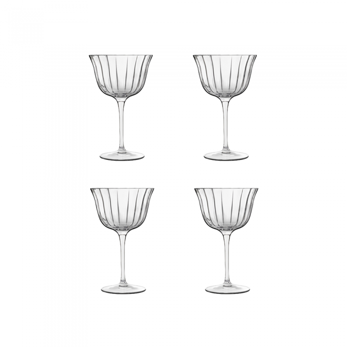 Set 4 pahare cocktail LUIGI BORMIOLI BACH RETRO FIZZ 260ml D9,7xH15,7cm