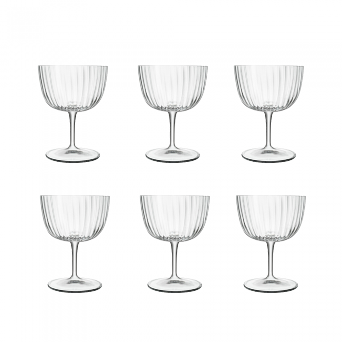 Set 6 pahare cocktail LUIGI BORMIOLI SPEAKEASIES SWING FIZZ 270ml D9,2xH12cm