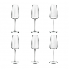 Set 6 pahare sampanie LUIGI BORMIOLI SPEAKEASIES SWING PROSECCO 210ml D6,7xH21cm