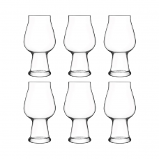 Set 6 pahare bere LUIGI BORMIOLI BIRRATEQUE STOUT 600ml D9,5xH17,8cm