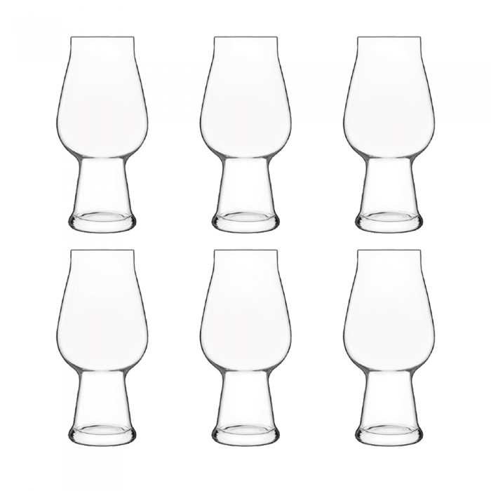 Set 6 pahare bere LUIGI BORMIOLI BIRRATEQUE WHITE IPA 540ml D8,8xH18,4cm