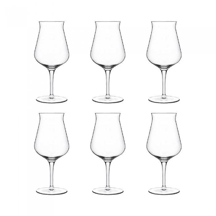 Set 6 pahare bere LUIGI BORMIOLI BIRRATEQUE 420ml D8,9xH20cm