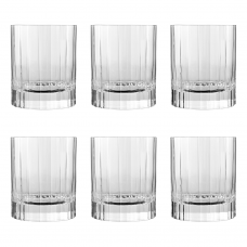 Set 6 pahare whisky LUIGI BORMIOLI BACH 255ml D7,5xH9cm