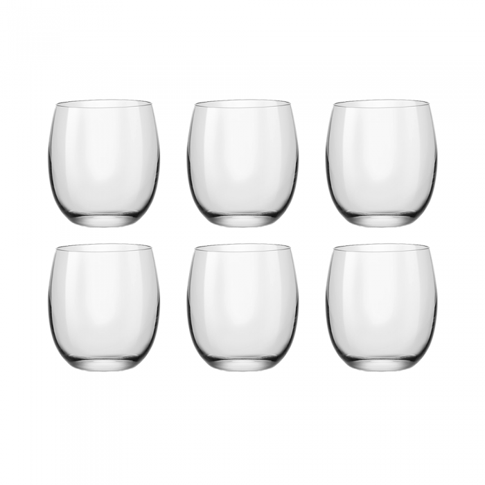 Set 6 pahare pentru whisky BOHEMIA CRISTAL SWING 260ml