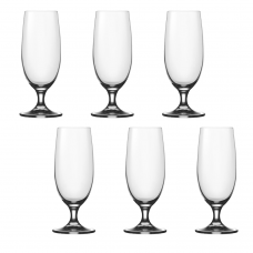 Set 6 pahare bere BOHEMIA CRISTAL FLAMENCO 360ml