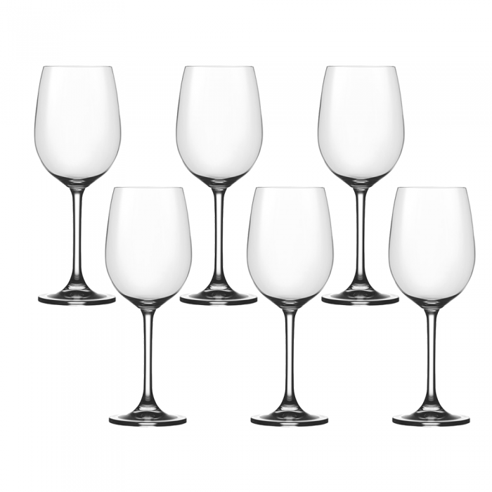 Set 6 pahare vin rosu BOHEMIA CRISTAL FLAMENCO 550ml