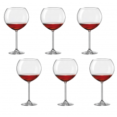 Set 6 pahare pentru vin rosu BOHEMIA CRISTAL BAR-GIANTS 1000ml