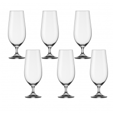 Set 6 pahare bere BOHEMIA CRISTAL LARA 380ml