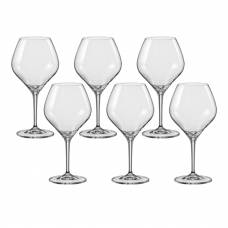 Set 6 pahare vin alb BOHEMIA CRISTAL AMOROSO 280ml