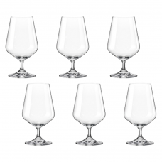 Set 6 pahare pentru bere BOHEMIA CRISTAL SIESTA 380ml