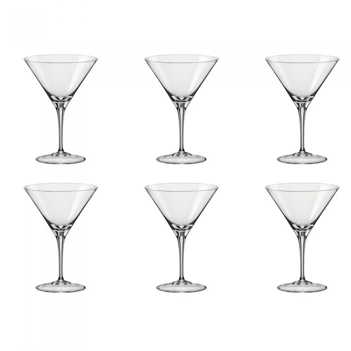 Set 6 pahare Martini BOHEMIA CRISTAL SPECIALS 350ml