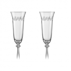 Set 2 pahare miri BOHEMIA CRISTAL LOVE 190ml