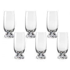 Set 6 pahare pentru bere BOHEMIA CRISTAL GINA 350ml