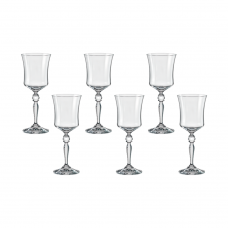 Set 6 pahare vin BOHEMIA CRISTAL GRACE 185ml