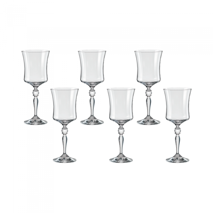 Set 6 pahare vin BOHEMIA CRISTAL GRACE 300ml