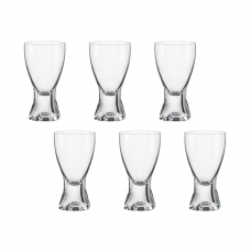 Set 6 pahare vin alb BOHEMIA CRISTAL SAMBA 200ml