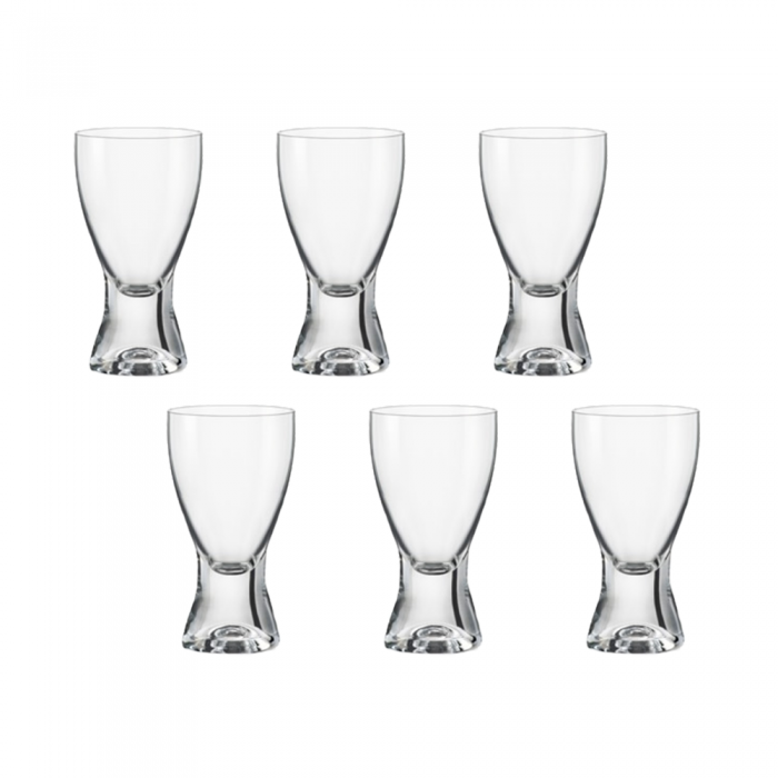Set 6 pahare vin alb BOHEMIA CRISTAL SAMBA 200ml