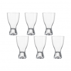 Set 6 pahare vin rosu BOHEMIA CRISTAL SAMBA 320ml