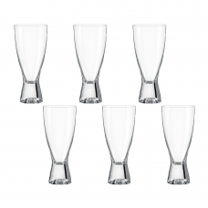 Set 6 pahare bauturi racoritoare BOHEMIA CRISTAL SAMBA 350ml