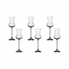 Set 6 pahare pentru Grappa BOHEMIA CRISTAL SPECIALS 85ml