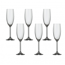 Set 6 pahare sampanie BOHEMIA CRISTAL HARMONY 180ml