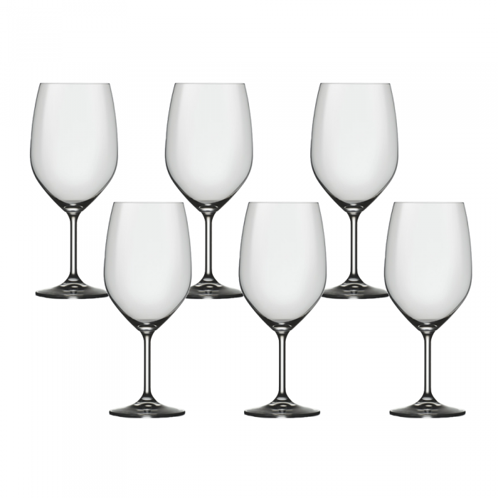 Set 6 pahare pentru vin BOHEMIA CRISTAL HARMONY 620ml