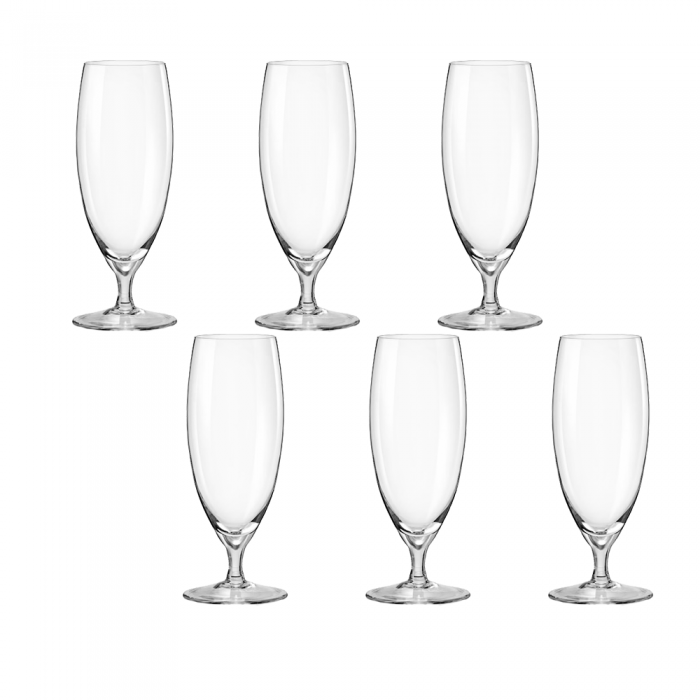 Set 6 pahare pentru bere BOHEMIA CRISTAL BAR-BEER 550ml