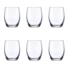 Set 6 pahare whisky BOHEMIA CRISTAL CLUB 300ml, D8,4xh9,7cm