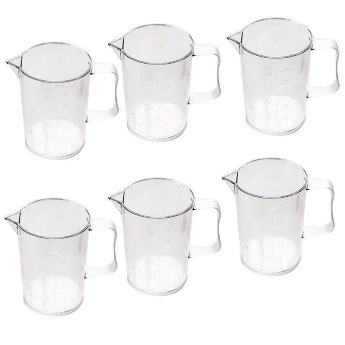 Cana gradata policarbonat RAKI, 250ml, D7xh8,7cm