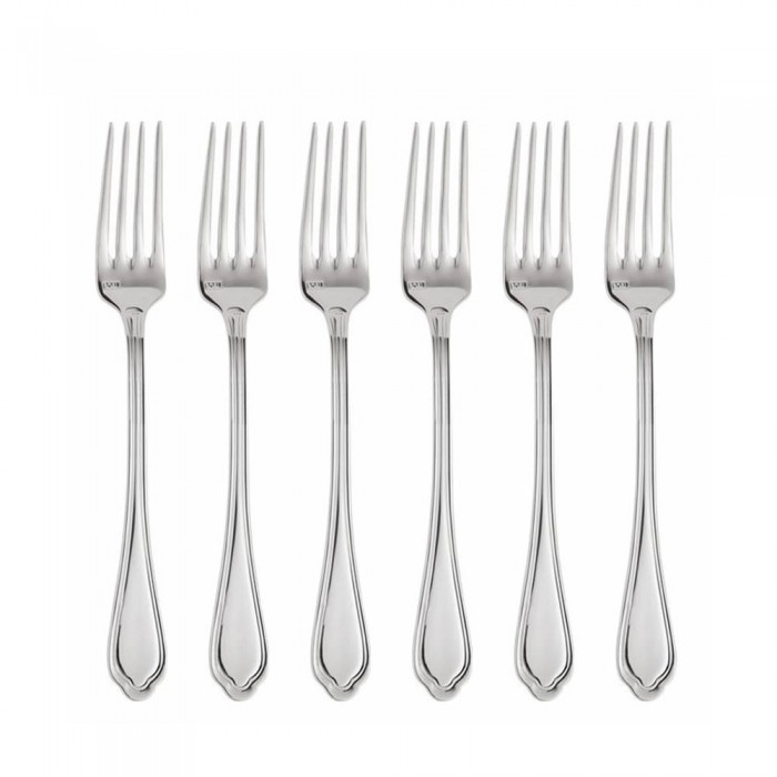 Set 6 furculite principale, HISAR FLORENCE, inox 18/10, L20,7cm