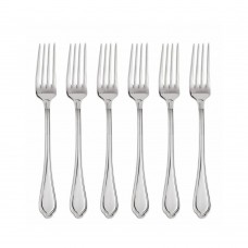 Set 6 furculite aperitiv, HISAR FLORENCE, inox 18/10, L20cm